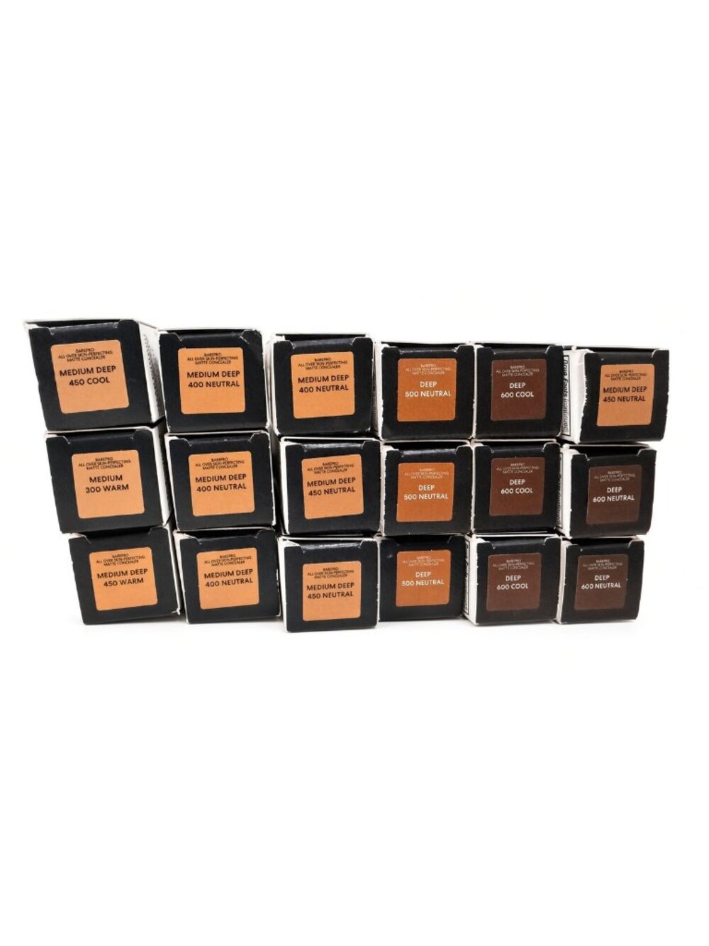 bareMinerals Lot of 18 barePRO 16HR All Over Matte Concealer 7.5ml SPF 25